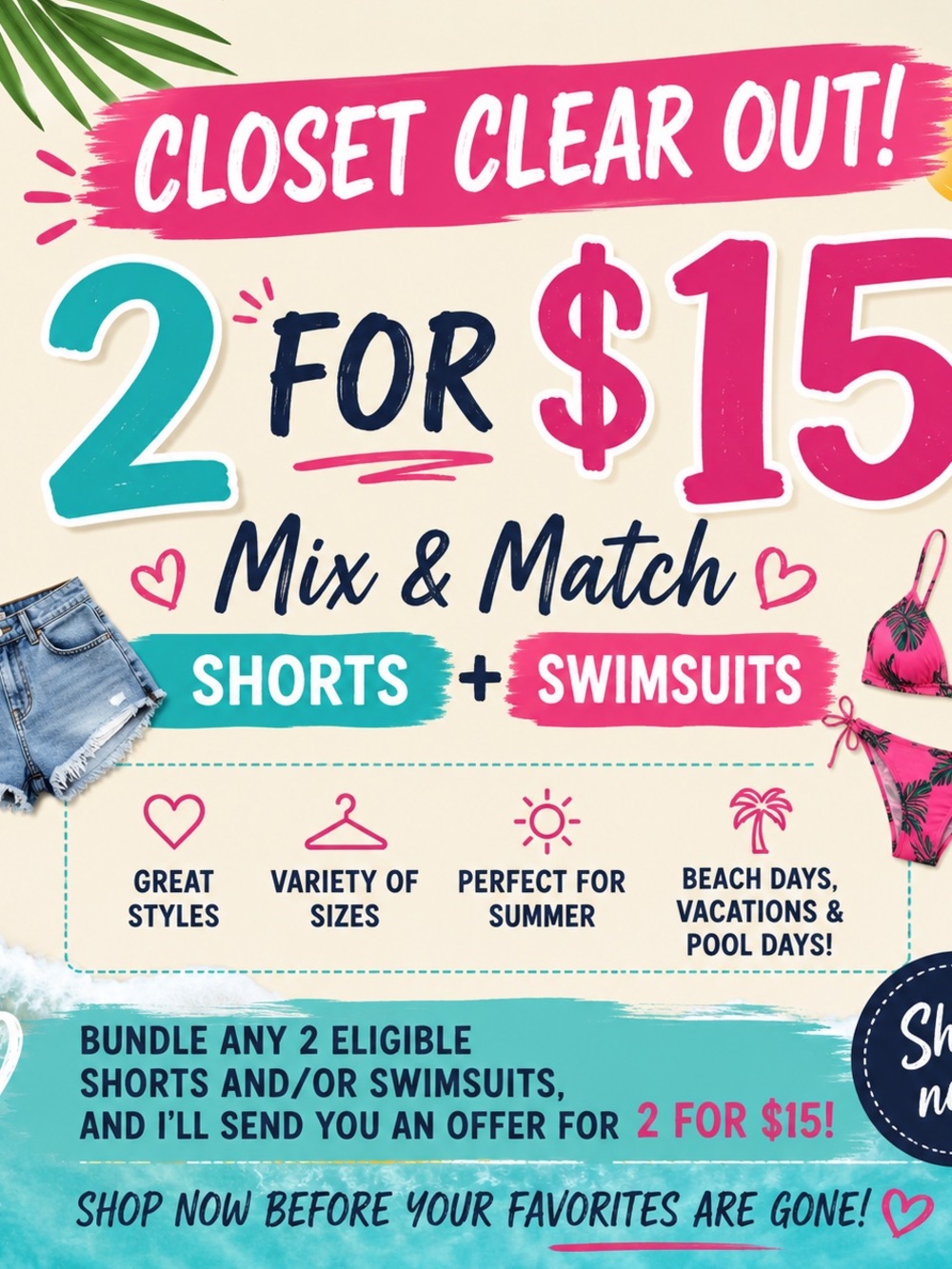 Denim Cutoff Shorts - Blue Women’s Bermuda